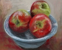 bowl of apples (acrylics) NFS