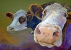 brown cow (acrylics) SOLD