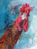 chicken (acrylics) SOLD (Limited Edition prints available)