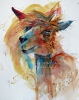 llama (acrylics)
